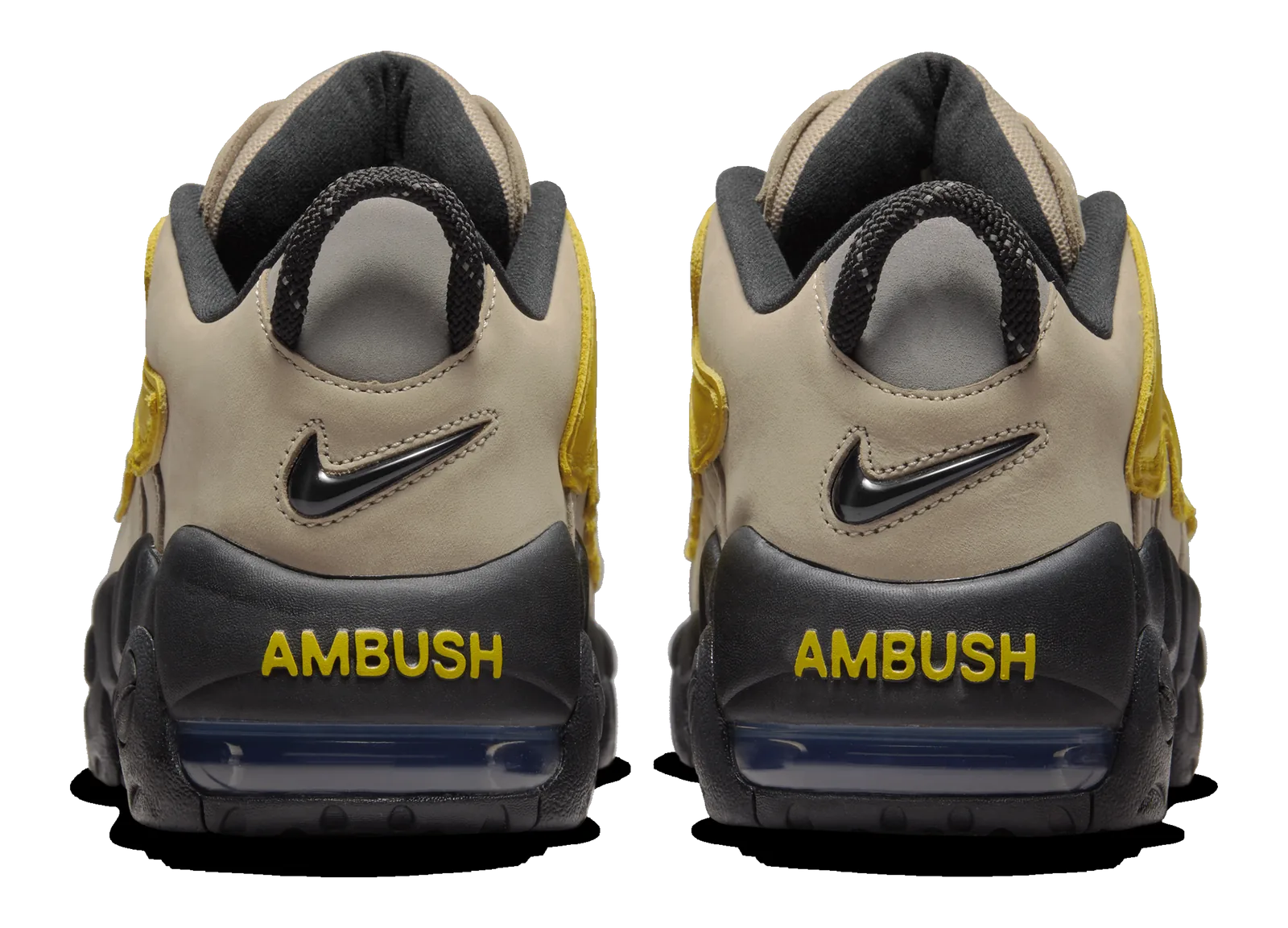Gót đôi Nike x AMBUSH Air More Uptempo Low