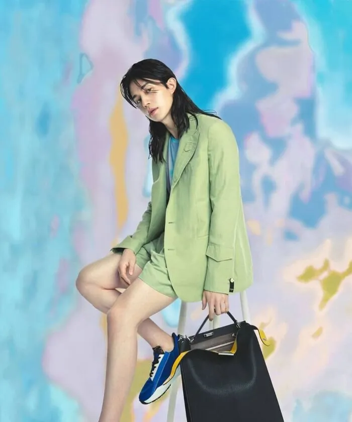 Phối đồ với blazer cùng quần short