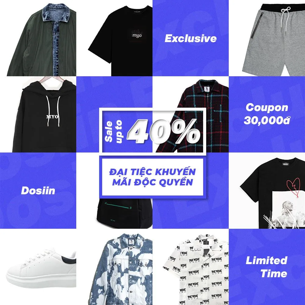 Mua sắm an toàn và tiết kiệm cùng loạt ưu đãi đến từ các local brand Việt