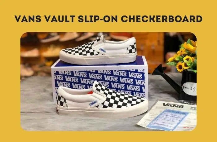 Vans Vault Slip-On CheckerBoard