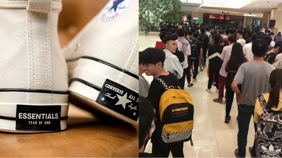 Giới trẻ hỗn loạn, Converse x FOG đành phải dời ngày phát hành