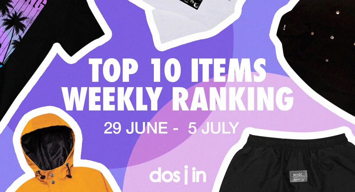 Top 10 Items: Rất nhiều mẫu áo hấp dẫn được yêu chuộng nhất tuần qua