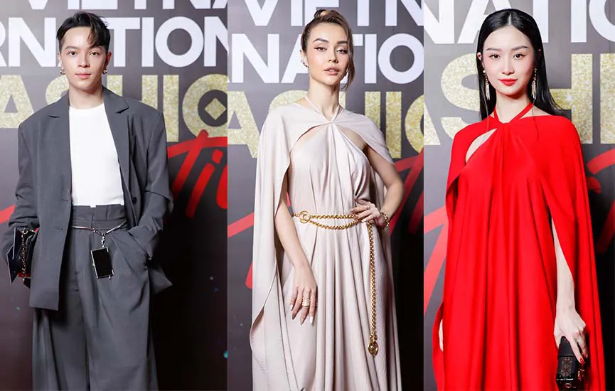Bộ đôi Kelbin Lei - Mlee gây ấn tượng với outfit "ăn rơ"  trên thảm đỏ VIFF 2020