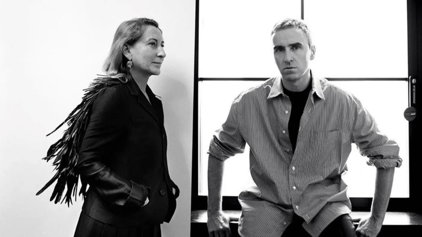Raf Simons về chung mái nhà Prada với Miuccia Prada