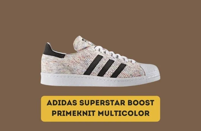 Giày Adidas Superstar Boost Primeknit multicolor nam nữ