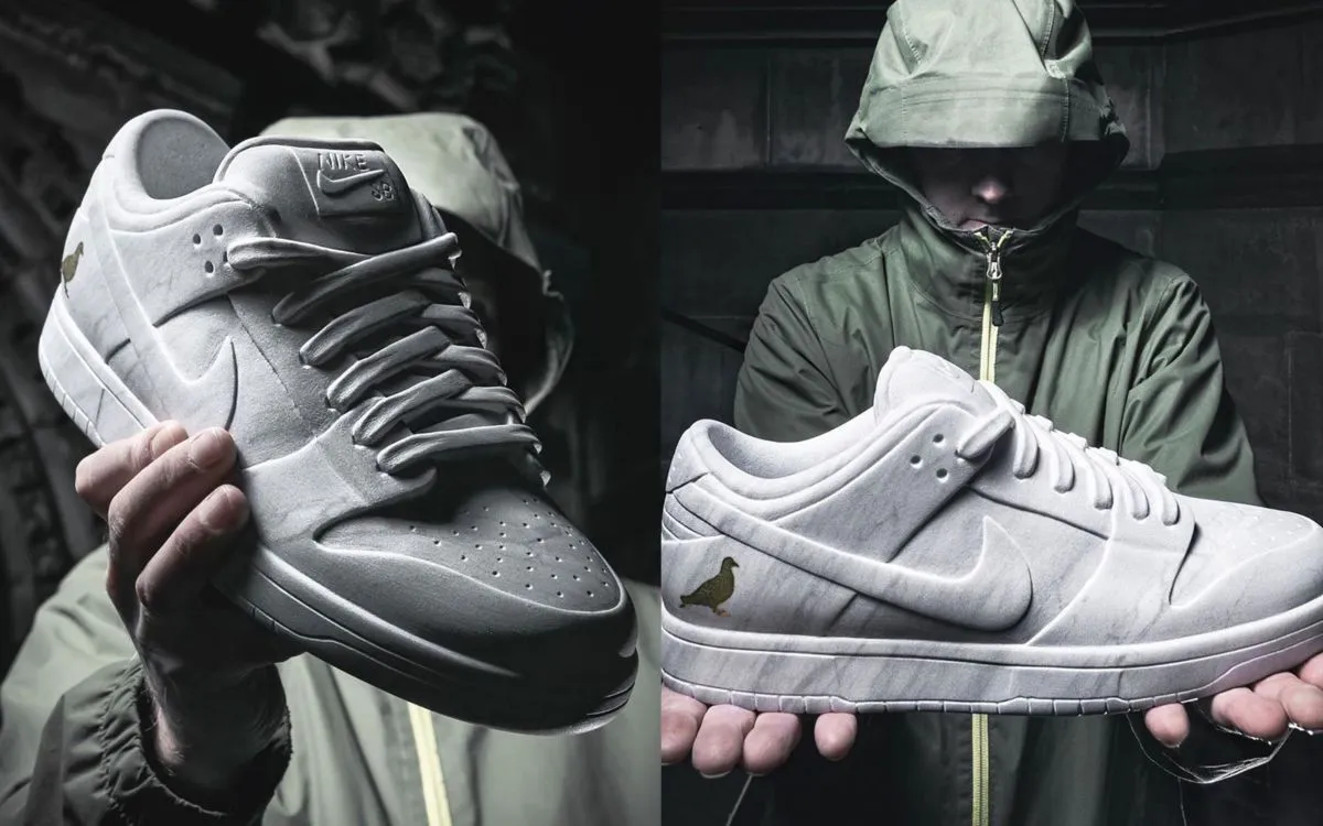 Phiên bản Nike Sb Dunk Low “Pigeon” hoá đá có một không hai