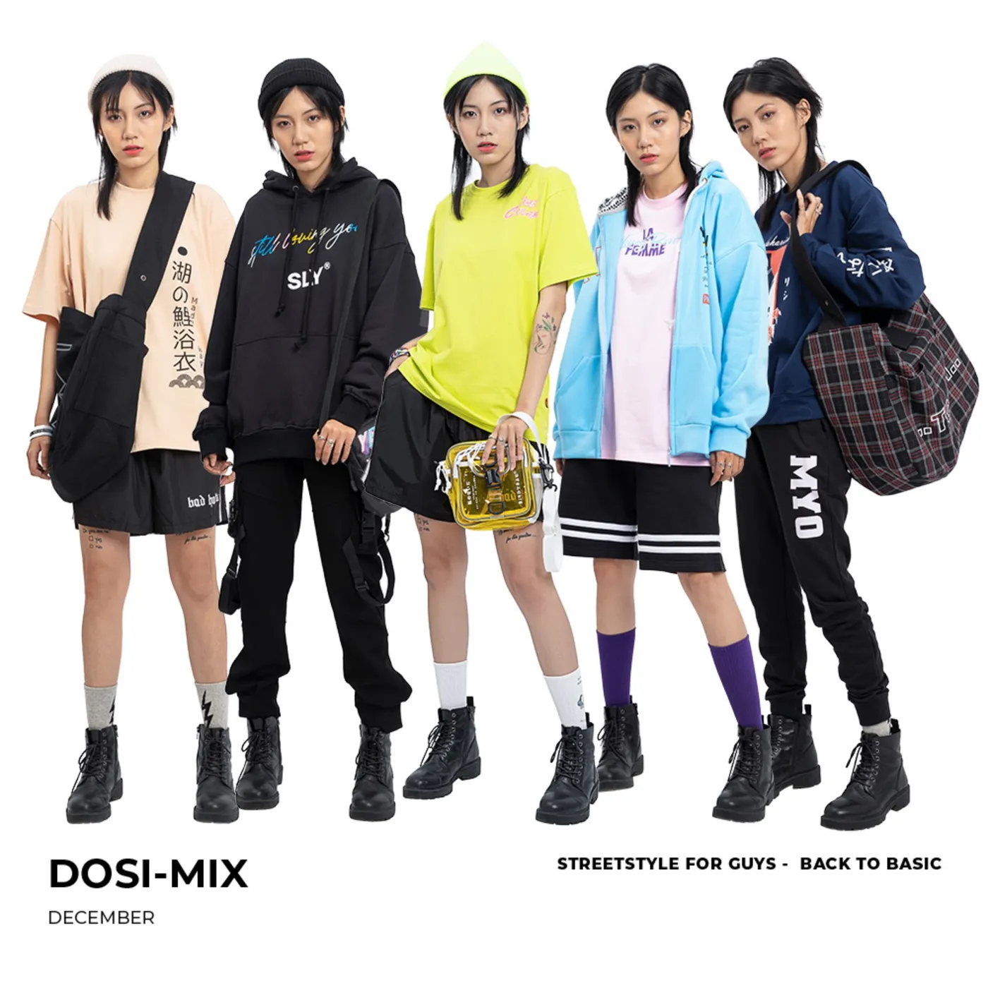 DOSI-MIX - DECEMBER #2 STREET STYLE FOR GUYS - BACK TO BASIC