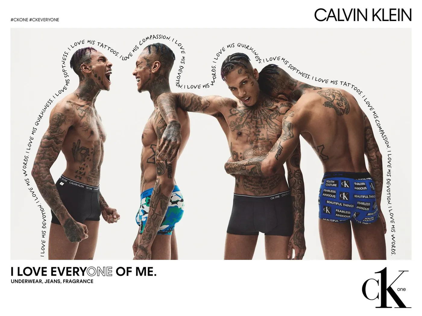 Calvin Klein tiếp tục gây ấn tượng với chiến dịch giàu tính nhân văn