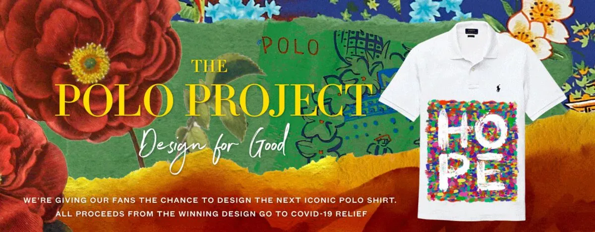 Polo Ralph Lauren phát động cuộc thi thiết kế nhằm quyên góp cứu trợ hậu dịch bệnh