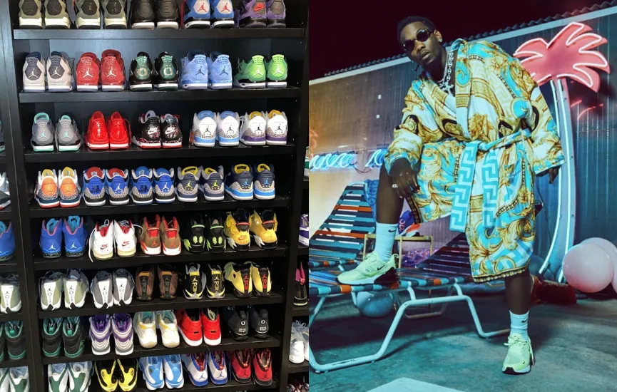 Rapper Offset cùng thú vui sưu tầm 3,200 đôi giày sneaker hiệu
