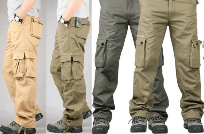 Quần kaki Cargo