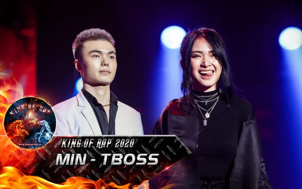 [King of Rap] Cặp đôi Min – TBoss: Hai cá tính trái dấu hút nhau