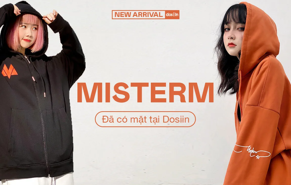 Misterm chiêu đãi buổi tiệc đầu đông bằng loạt thiết kế hoodie bắt mắt