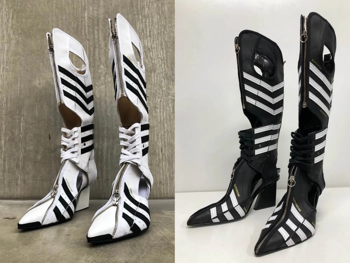 adidas sắp trình làng boots và guốc với kiểu dáng độc lạ?
