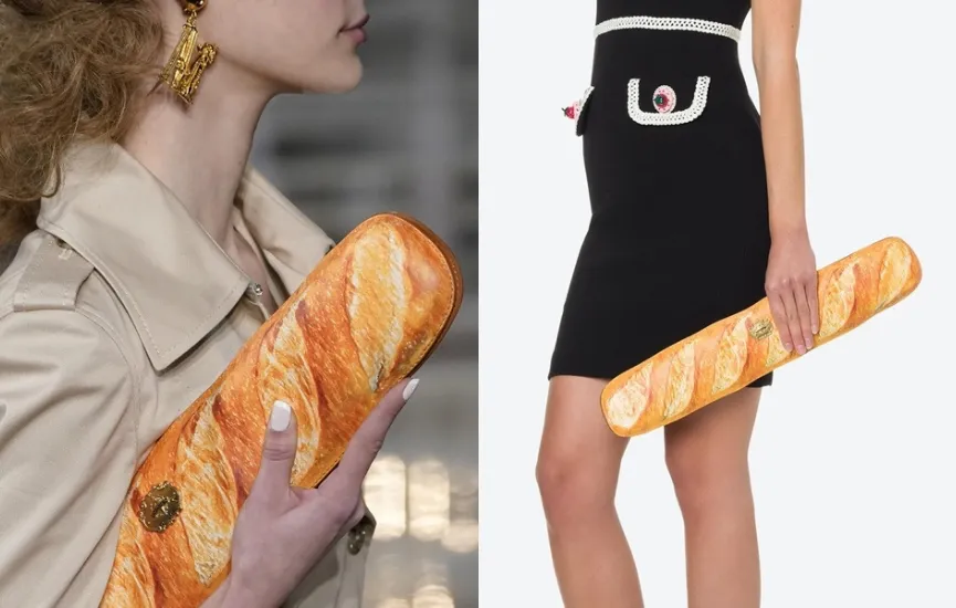 Moschino gây sốc với chiếc ví mang tạo hình “ổ bánh mì”