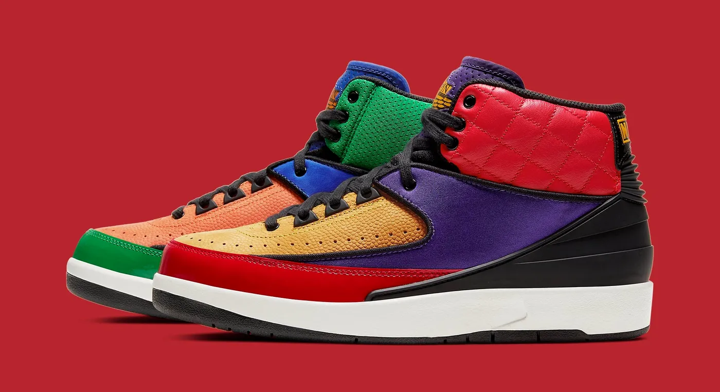 Phối màu Air Jordan 2 đa sắc dành cho hội chị em