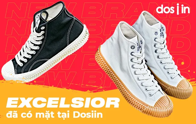 EXCELSIOR - Thương hiệu Sneaker được sao Hàn yêu thích đã có mắt tại Việt Nam