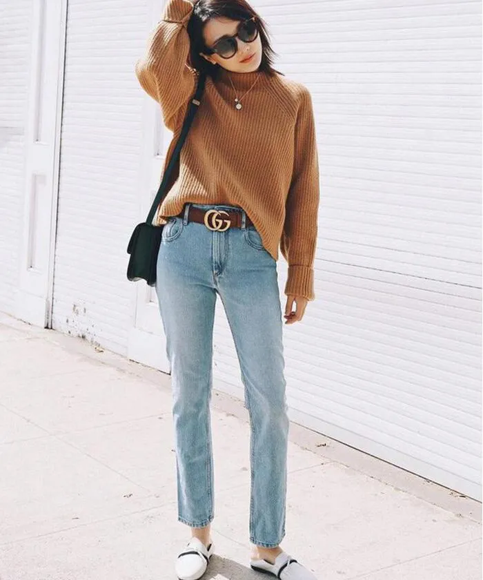 Giày loafer diện cùng quần jean cũng là một ý kiến hay mà bạn không nên bỏ qua 