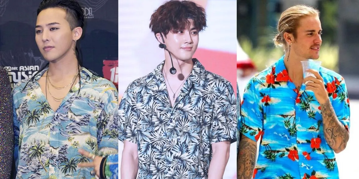 G-Dragon, Justin Bieber và nhiều sao quốc tế chuộng mẫu áo sơ mi hoa hè