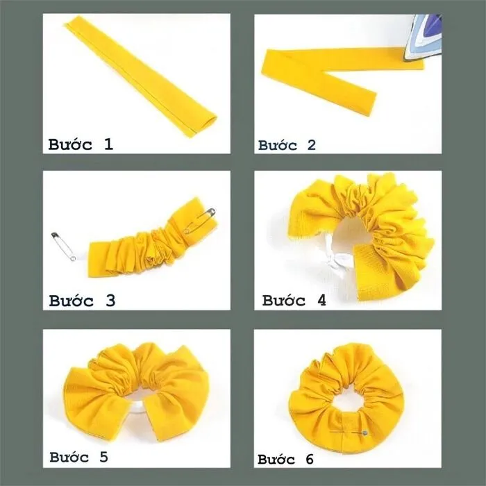 Cách làm Scrunchie siêu đơn giản tại nhà