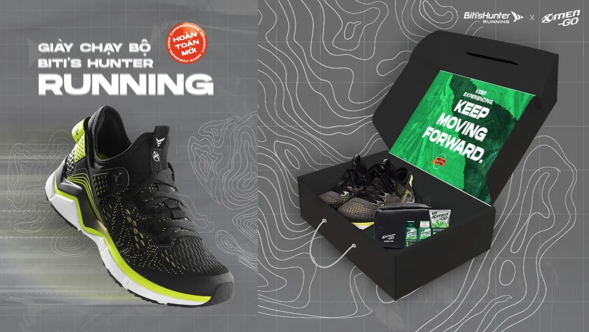 Biti’s Hunter Running - Dòng giày mới với chất lượng ngang tầm thế giới