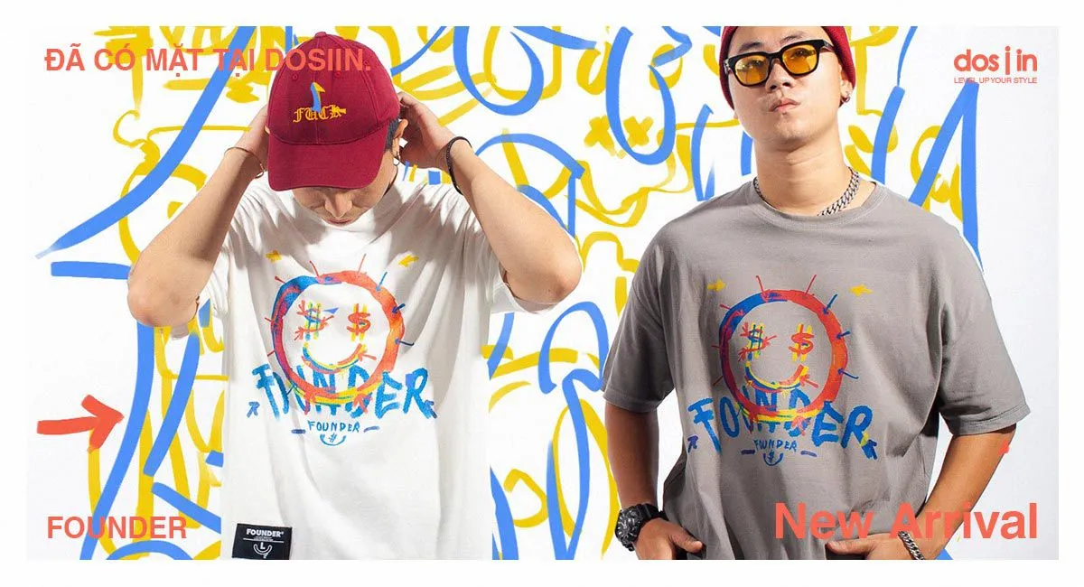 FOUNDER - Vòng lặp hồi sinh của chiếc logo chủ đạo trên từng thiết kế mới