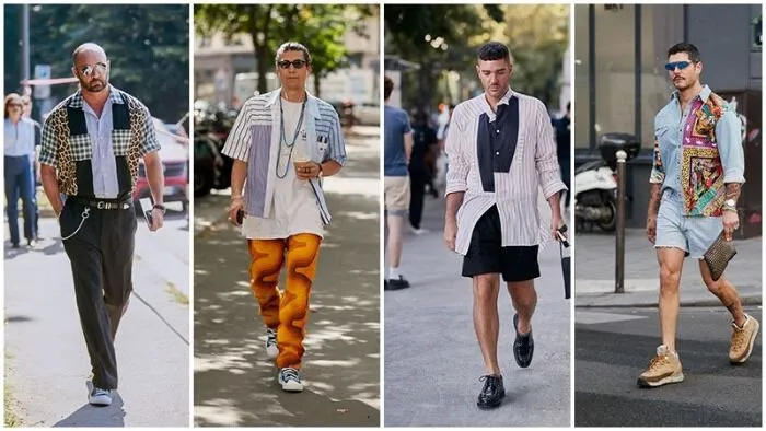 Các chàng có thể tự tin ra đường với những outfit đơn giản