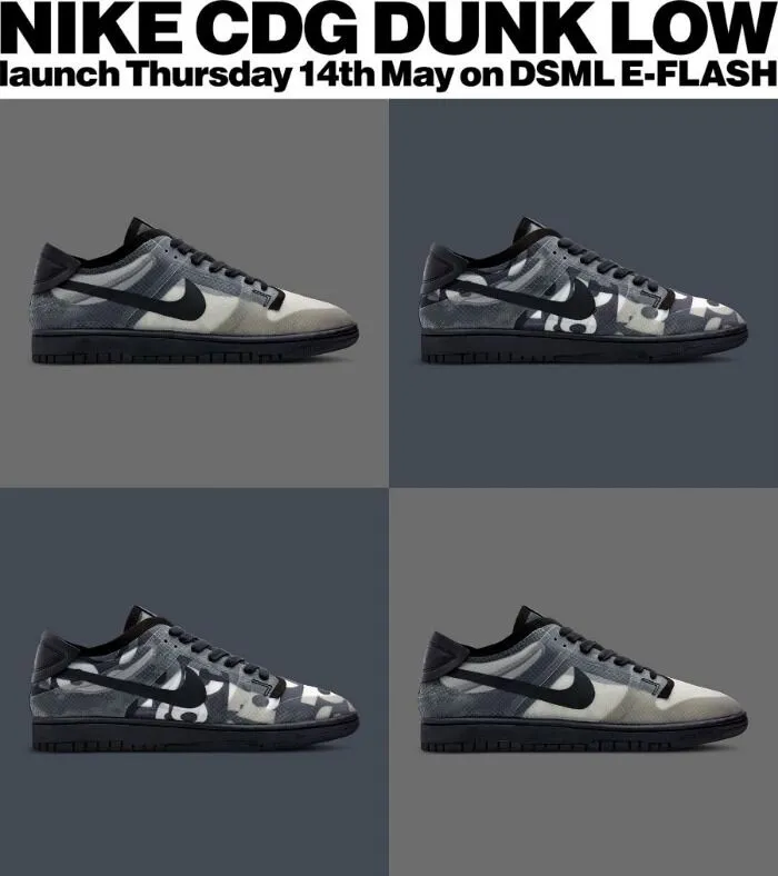 Nike SB Dunk Commes Des Garcons bất ngờ thông báo dời phát hành