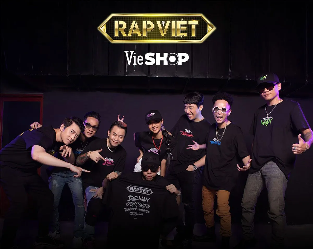 Cháy hết mình cùng BST áo phông độc quyền đến từ Rap Việt