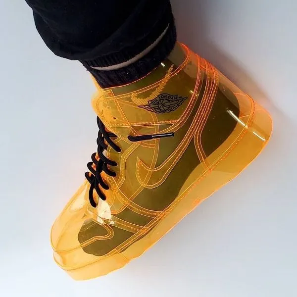 Air Jordan 1 "Orange Jelly" - Làm chơi mà vui thật