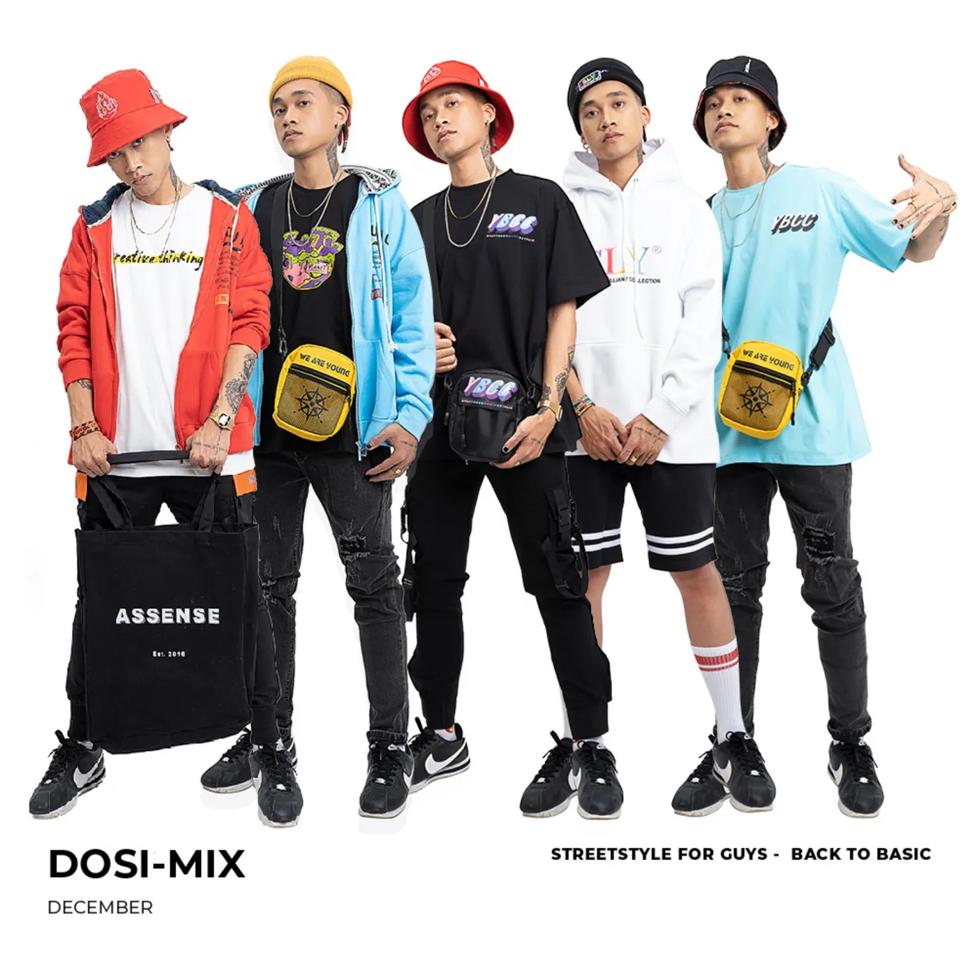 DOSI-MIX - DECEMBER #1 STREET STYLE FOR GUYS - BACK TO BASIC