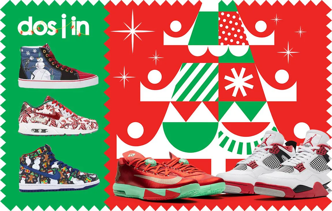 Loạt sneaker không thể thiếu trong mùa Giáng Sinh