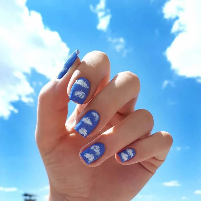 Nail đẹp màu xanh Sierra: sự nghiệp