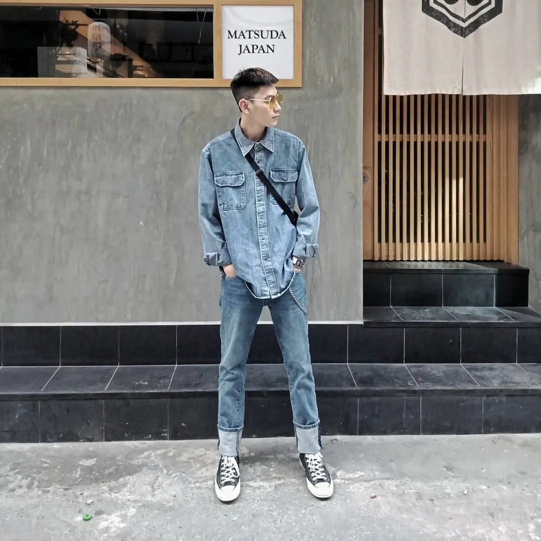 STREETSNAP REVIEW : Một chiếc quần denim, bốn cách mix & match