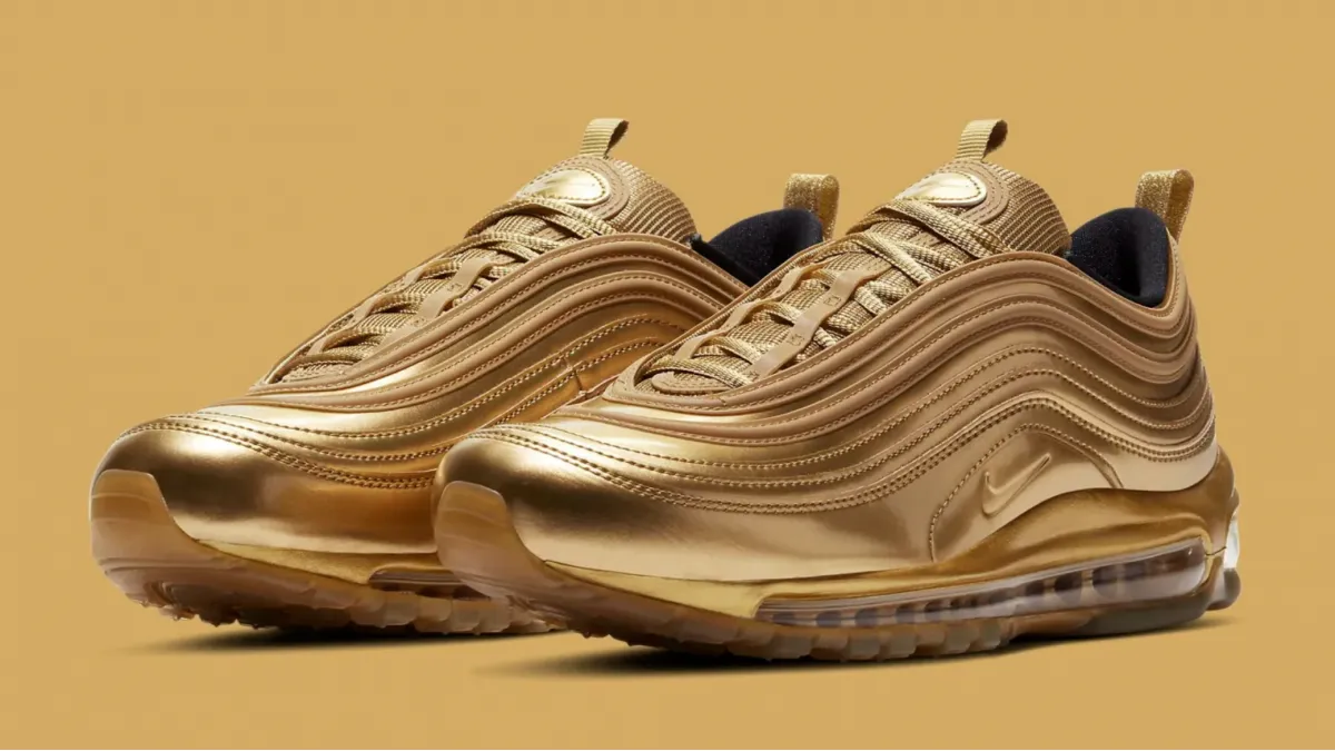 Air Max 97 tôn vinh sự kiện Olympic với phiên bản mạ vàng