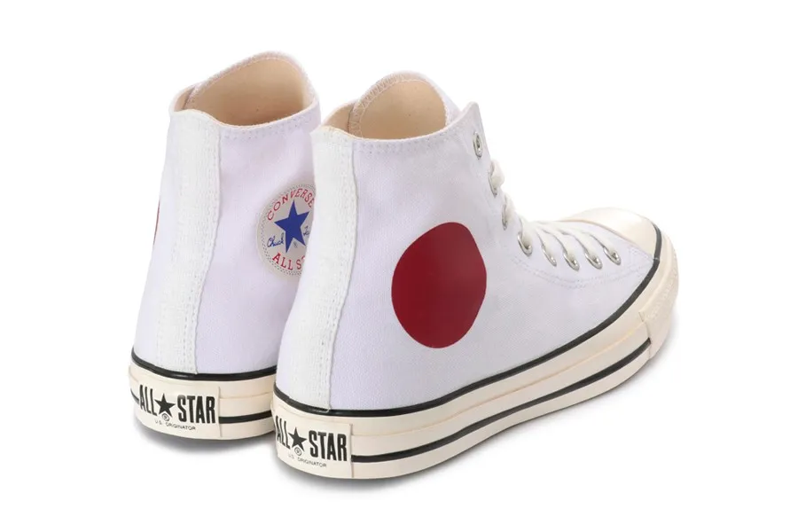 Converse tôn vinh quốc kỳ Nhật Bản trong mẫu thiết kế mới