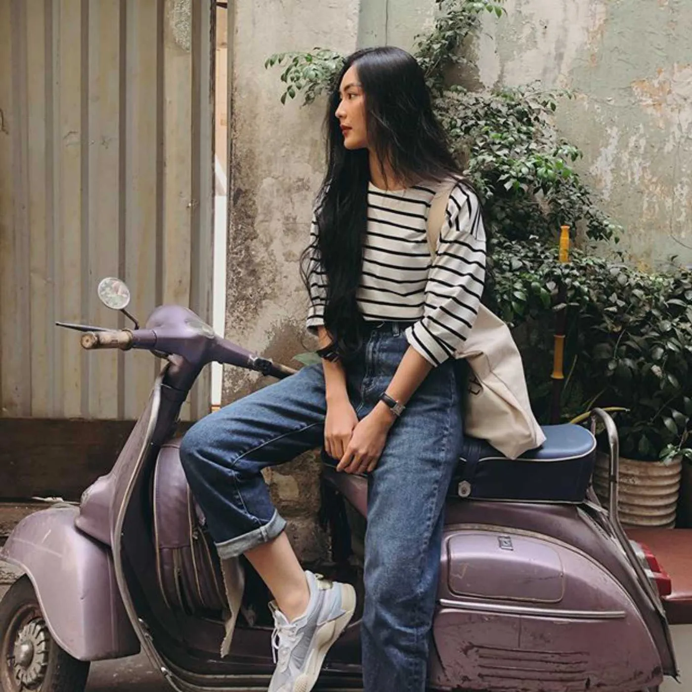 Những set đồ đơn giản nhưng không đơn điệu