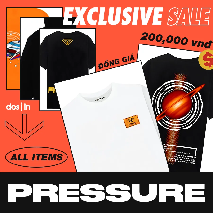 200K mua gì đây ta: Ưu đãi đồng giá 200K “siêu căng thẳng” đến từ Pressure?