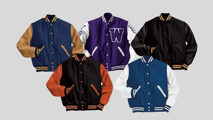 Để làm nổi bật phong cách thời trang, hãy chọn những chiếc áo Varsity Jacket đã được làm mới qua màu sắc, họa tiết và chất liệu.