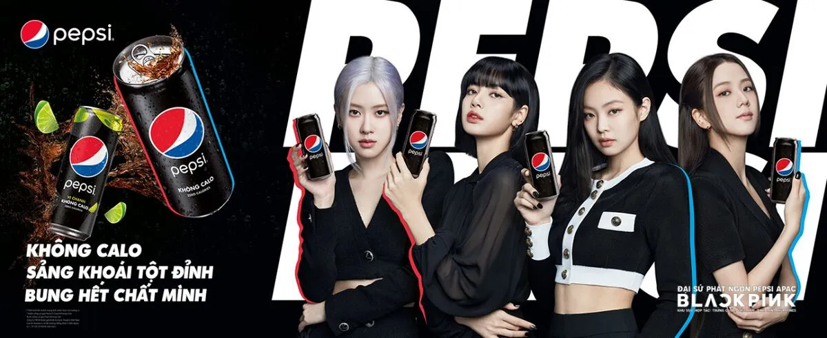 Khoác trang phục đen, BLACKPINK chính thức trở thành đại diện mới cho Pepsi