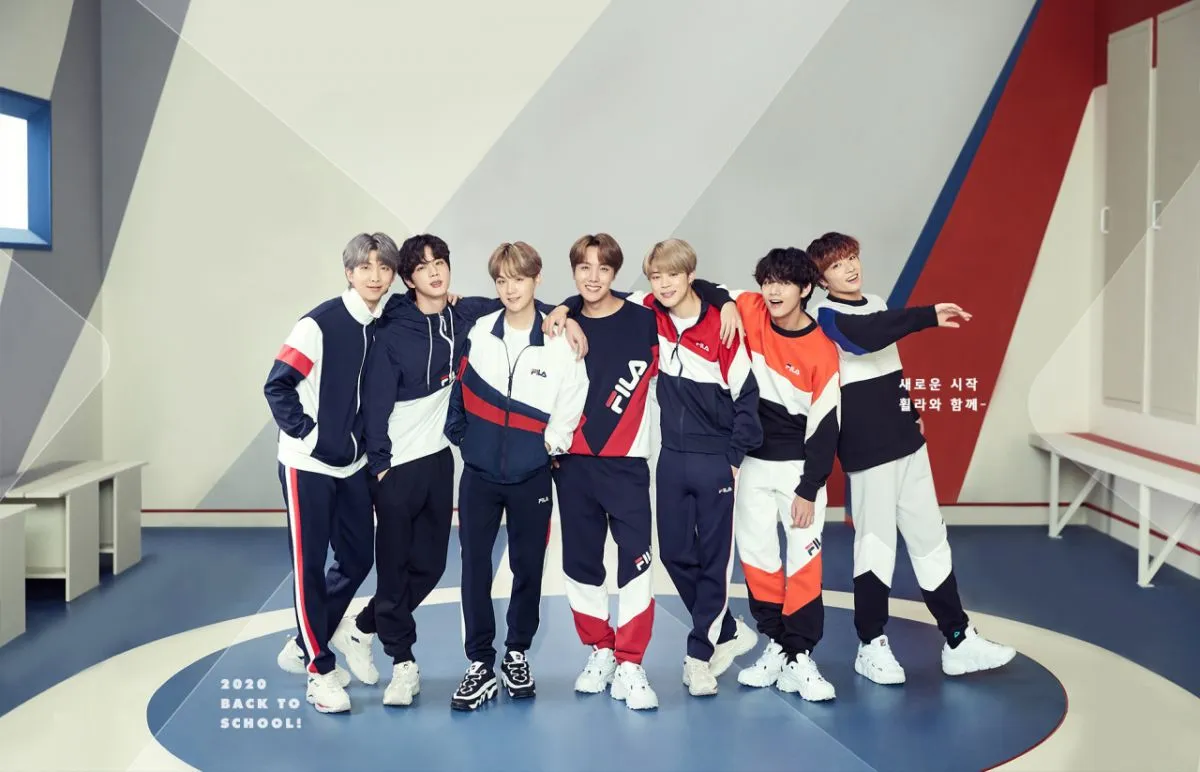 FILA cùng BTS hướng ra thế giới qua bộ sưu tập mới