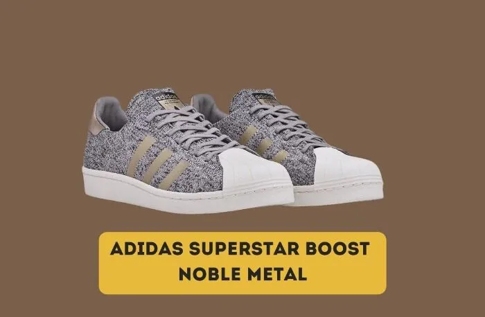 Giày Superstar Boost noble metal