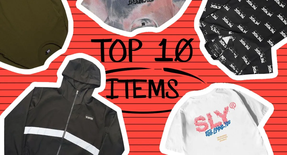 Nóng bừng tháng 8 cùng top 10 Items được giới trẻ yêu thích nhất tuần
