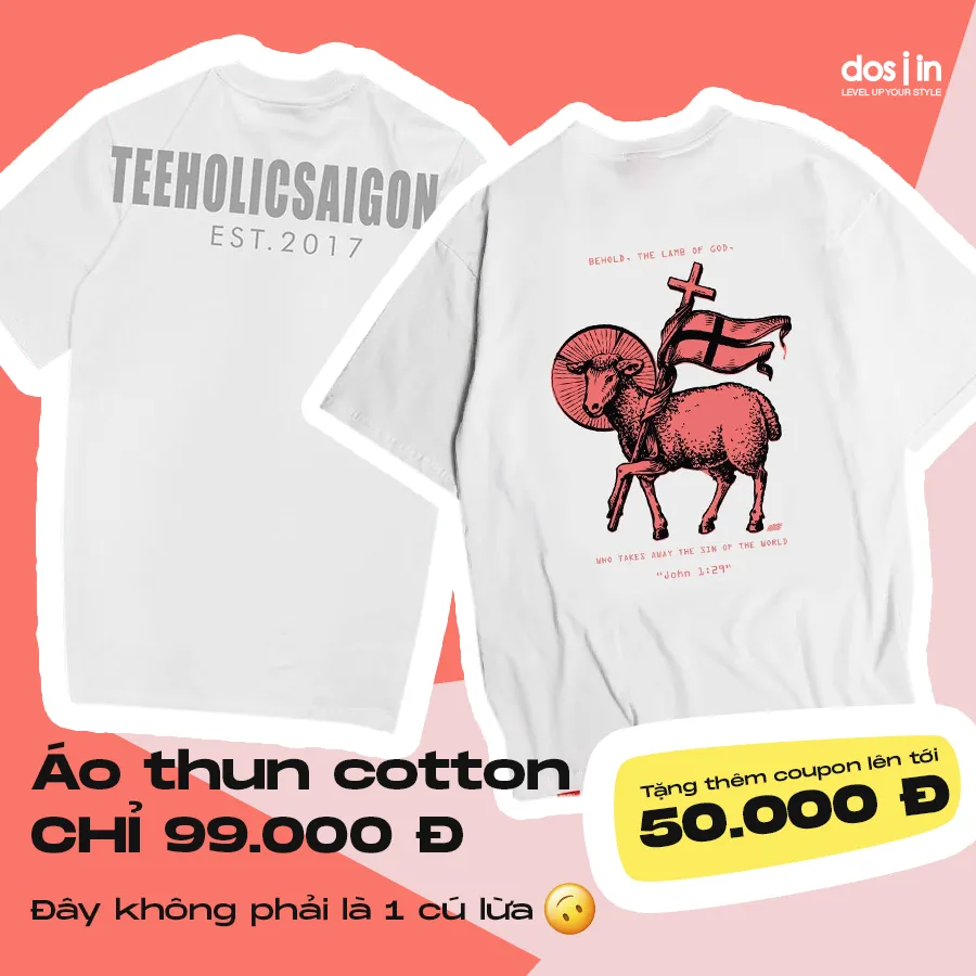Đại tiệc áo thun: Hàng loạt local brand sale đồng giá chỉ từ 99k