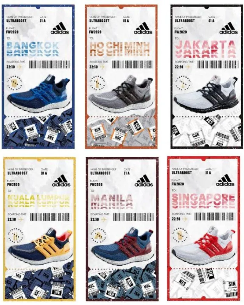 adidas “Mừng Trở Về”: phiên bản UltraBOOST City Pack lấy cảm hứng từ thành phố mang tên Bác