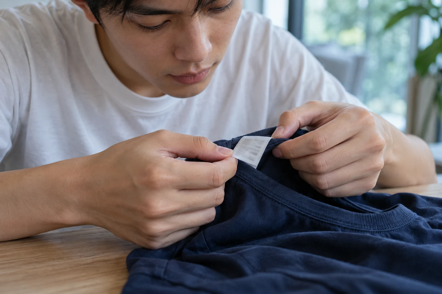 Đọc nhãn của đúng món đồ thay vì chỉ ghi nhớ tên dòng sản phẩm.